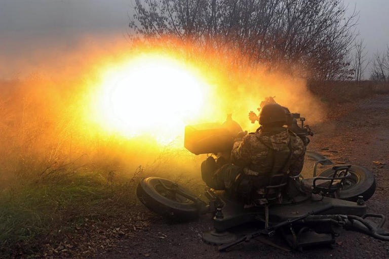 Image d'archive de la guerre en Ukraine - -/ukrin/dpa © Fournis par News 360